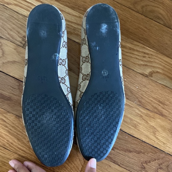 Gucci canvas ballet flat - Picture 2 of 2